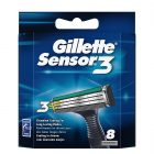 Gillette Klingen Sensor3 8er